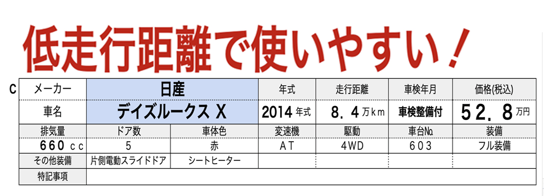 中古軽自動車が安い秋田市土崎のあすなろオートガーデンのおすすめ車